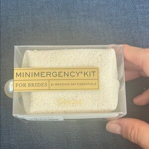 Pinch Bridal Minimergency Kit in Sparkling White New in box